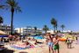 People at the beach